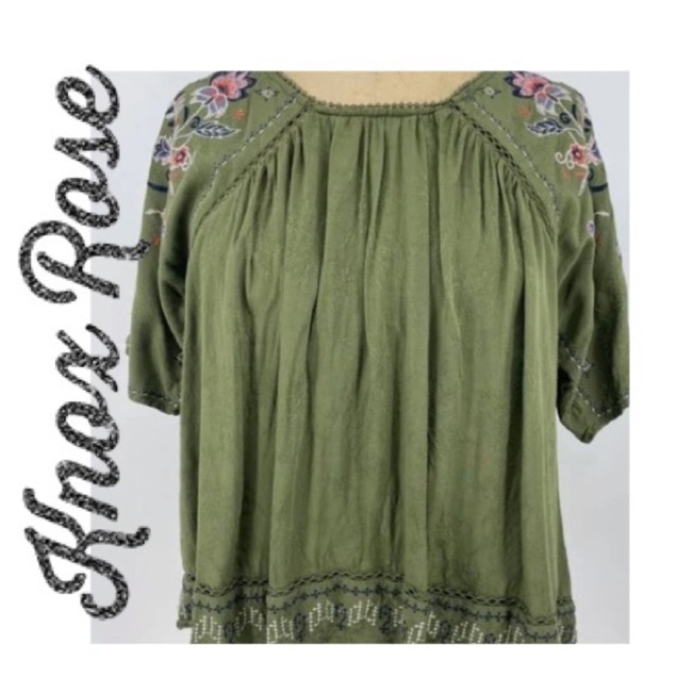 🍒Knox Rose•green•top